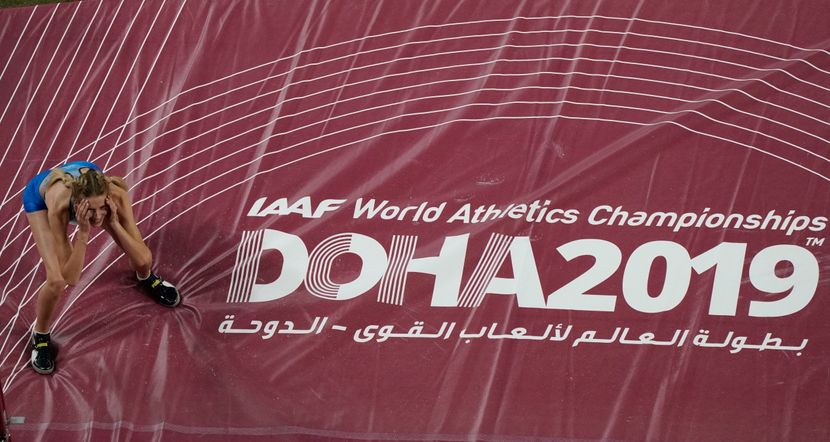 Jaroslava Mahučkih, Doha 2019 Jaroslava Mahučkih, Doha 2019