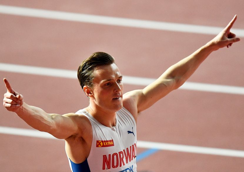 Karsten Varholm, Doha 2019 Karsten Varholm, Doha 2019