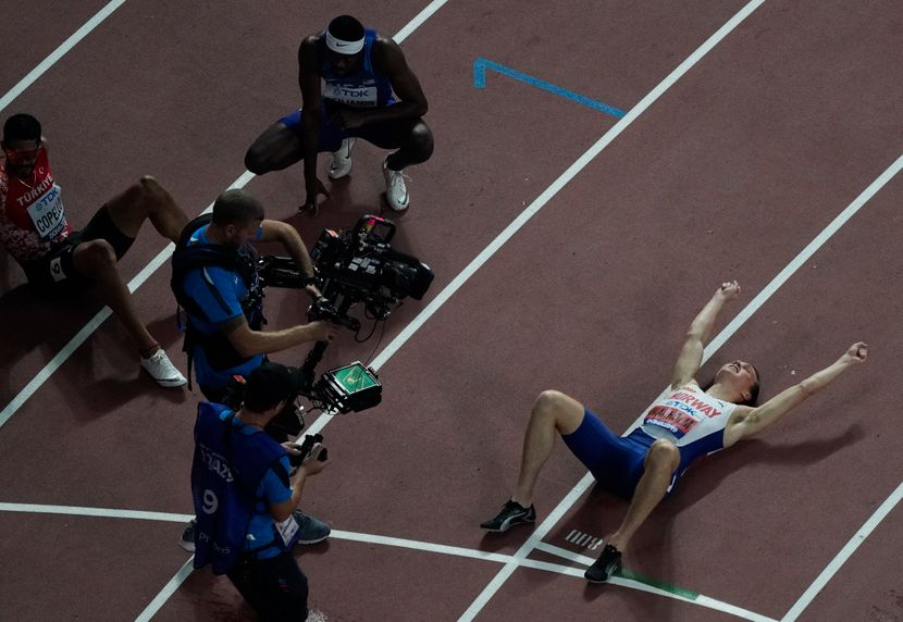 Karsten Varholm, Doha 2019 Karsten Varholm, Doha 2019
