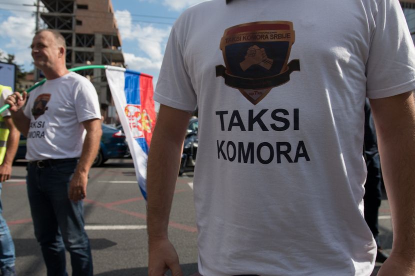 Protest taksista Protest taksista