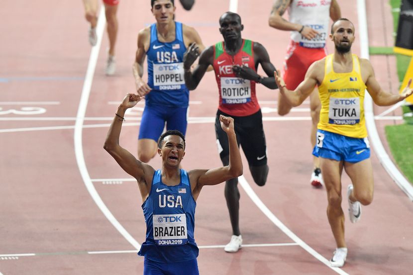 Amel Tuka, 800 metara finale, Doha 2019 Amel Tuka, 800 metara finale, Doha 2019