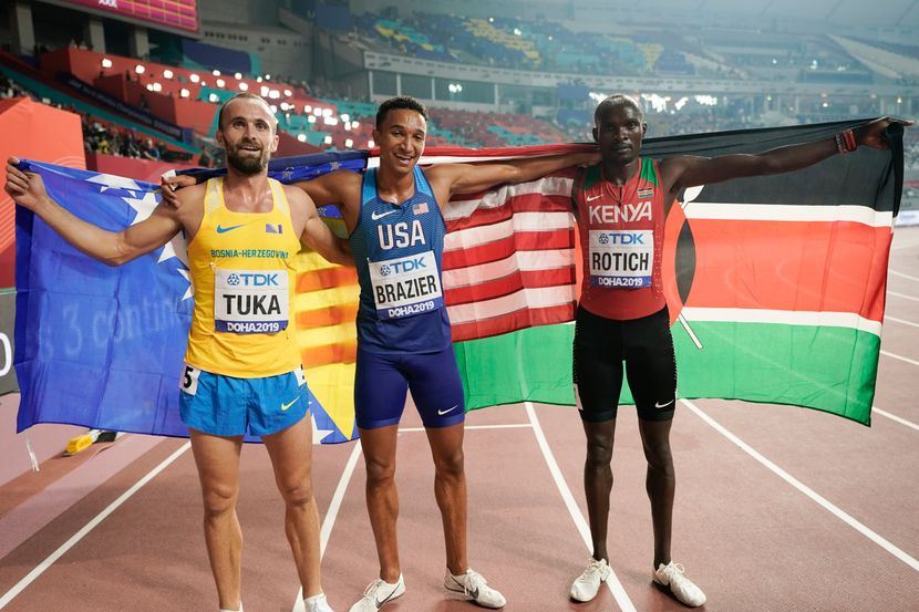 Amel Tuka, 800 metara finale, Doha 2019 Amel Tuka, 800 metara finale, Doha 2019