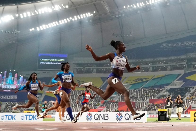 200 metara žene finale, Doha 2019 200 metara žene finale, Doha 2019