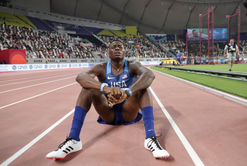 Grant Holovej, 110 metara prepone finale, Doha 2019 Grant Holovej, 110 metara prepone finale, Doha 2019