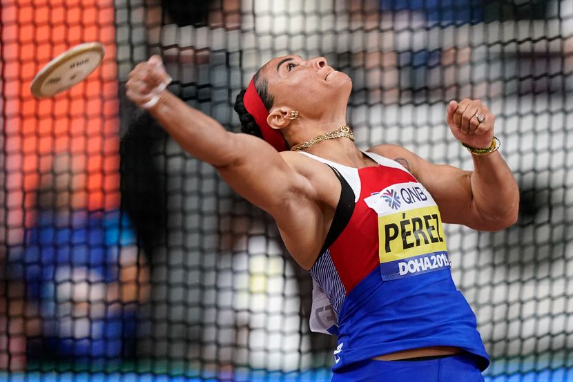 Jaima Perez, kuba, disk, Doha 2019 Jaima Perez, kuba, disk, Doha 2019