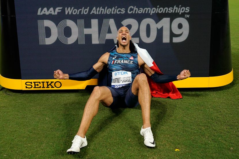 Paskal Martino-katad, 110 metara prepone finale, Doha 2019 Paskal Martino-katad, 110 metara prepone finale, Doha 2019