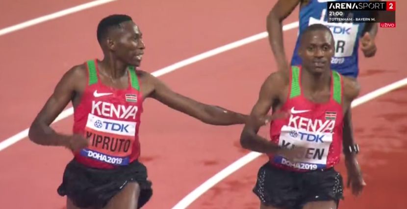 Konselslus Kioruto i Benjamin Kigen, 3000 metara stipl Konselslus Kioruto i Benjamin Kigen, 3000 metara stipl