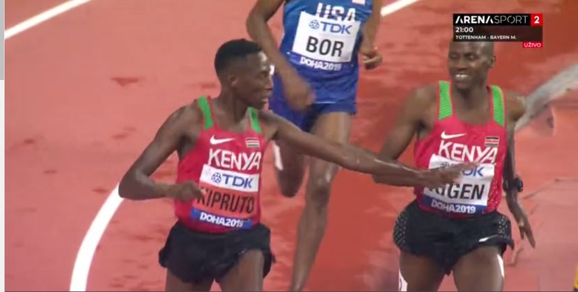 Konselslus Kioruto i Benjamin Kigen, 3000 metara stipl Konselslus Kioruto i Benjamin Kigen, 3000 metara stipl