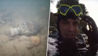 Diver finds "artillery" at Sava River's bottom: Hand grenades, mortar shells - and some real shells