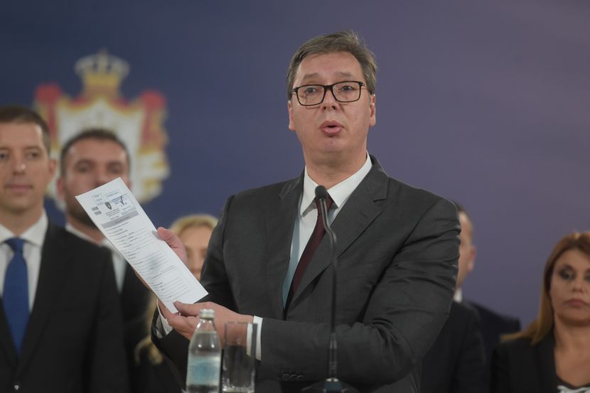 Aleksandar Vucic, Srpska lista Aleksandar Vucic, Srpska lista