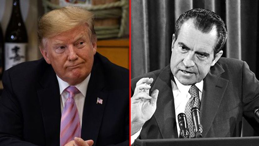 Donald Tramp, Ričard Nikson Donald Tramp, Ričard Nikson