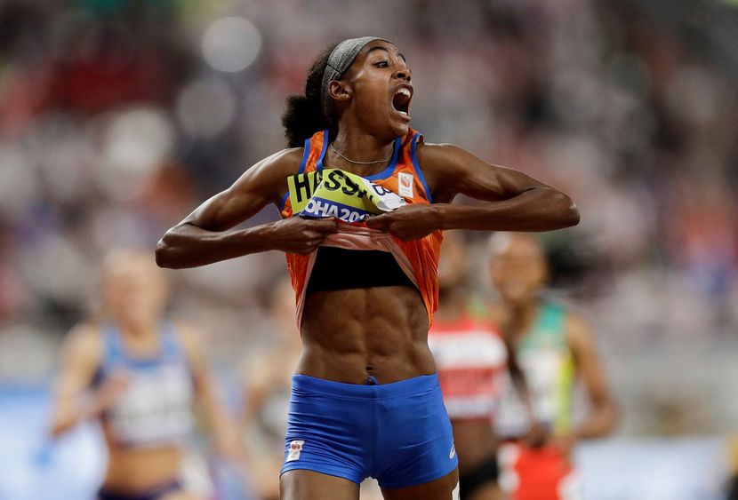 Sifan Hasan, 1500m, Doha 2019 Sifan Hasan, 1500m, Doha 2019