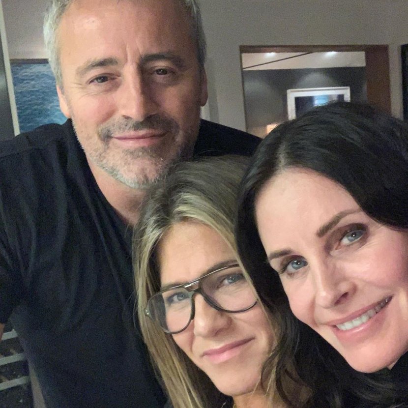 Met Leblank, Dženifer Aniston, Kortni Koks Met Leblank, Dženifer Aniston, Kortni Koks