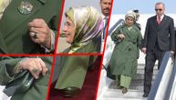 Emine Erdogan's styling definitely didn't go unnoticed: She wears Islam's dominant color head to toe