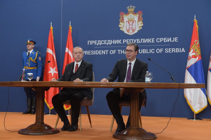 Aleksandar Vucic, Redzep Tajip Erdogan Aleksandar Vucic, Redzep Tajip Erdogan