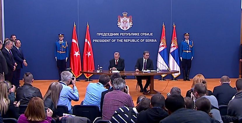 Redžep pTajip Erdogan i Aleksandar Vučić Redžep pTajip Erdogan i Aleksandar Vučić