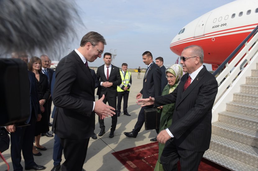 Redzep Tajip Erdogan, Aleksandar Vucic Redzep Tajip Erdogan, Aleksandar Vucic