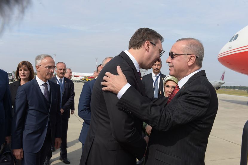 Redzep Tajip Erdogan, Aleksandar Vucic Redzep Tajip Erdogan, Aleksandar Vucic