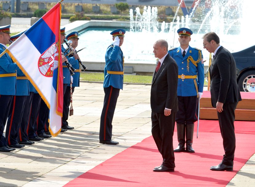 Redžep Tajip Erdogan i Aleksandar Vučić Redžep Tajip Erdogan i Aleksandar Vučić