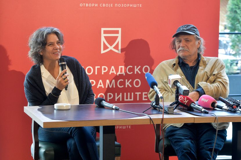 Lenka Udovički i Rade Serbedžija Lenka Udovički i Rade Serbedžija