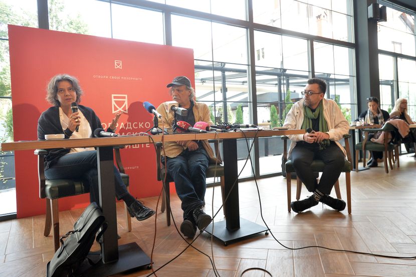 Lenka Udovički i Rade Serbedžija Lenka Udovički i Rade Serbedžija