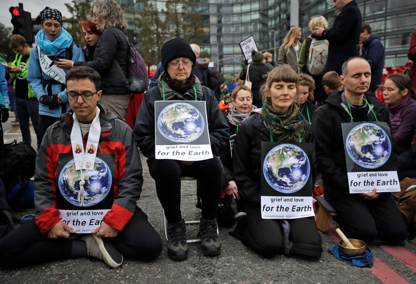 Klimatski protest Velika Britanija Klimatski protest Velika Britanija