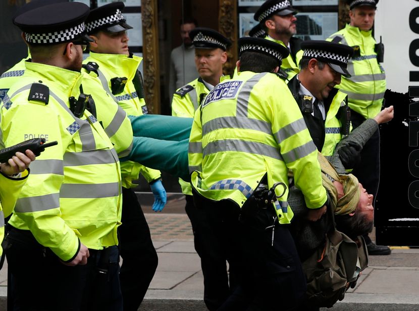 Protesti, klimatski protesti, London Protesti, klimatski protesti, London