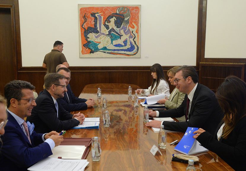 Aleksandar Vucic, Tomas Greminger Aleksandar Vucic, Tomas Greminger