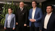 Večera u čast prijatelja: Vučić i Brnabić u Novom Sadu sa premijerima Severne Makedonije i Albanije