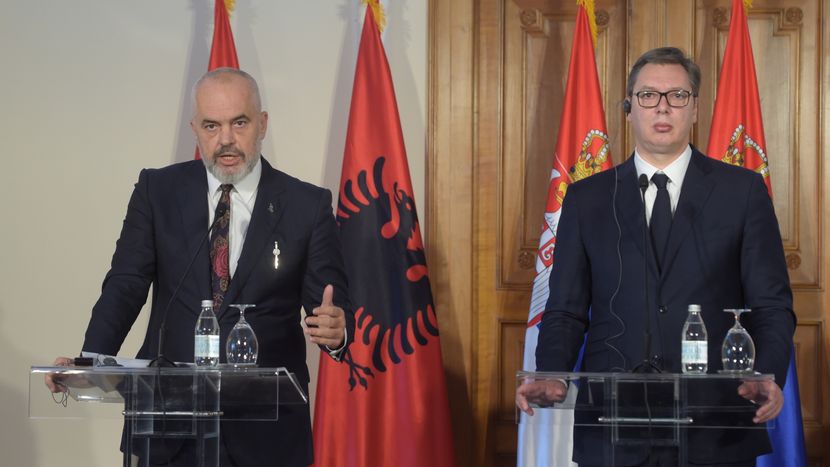 Aleksandar Vucic, Zoran Zaev, Edi Rama Aleksandar Vucic, Zoran Zaev, Edi Rama