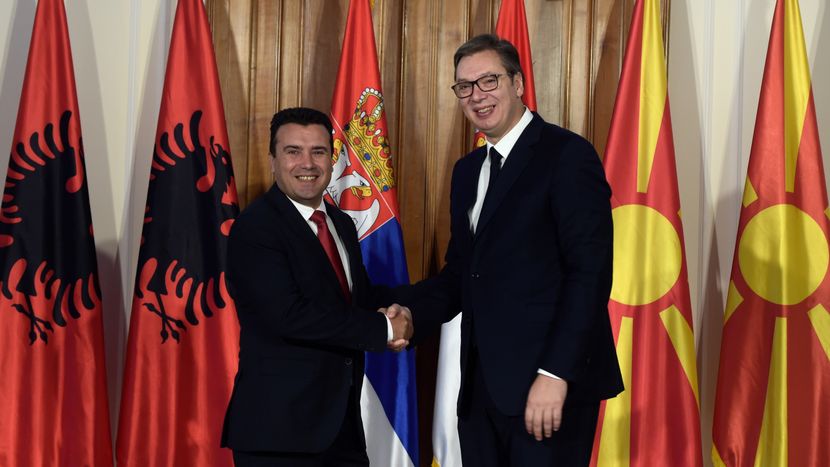 Aleksandar Vucic, Zoran Zaev, Edi Rama Aleksandar Vucic, Zoran Zaev, Edi Rama