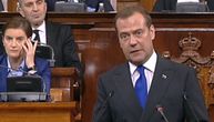 (UŽIVO) Medvedev poslao snažnu poruku u Skupštini: Čestitam bratskom narodu 75 godina oslobođenja