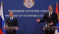 (UŽIVO) Vučić posle razgovora sa Medvedevim: Srbija računa na vašu pomoć na političkom planu