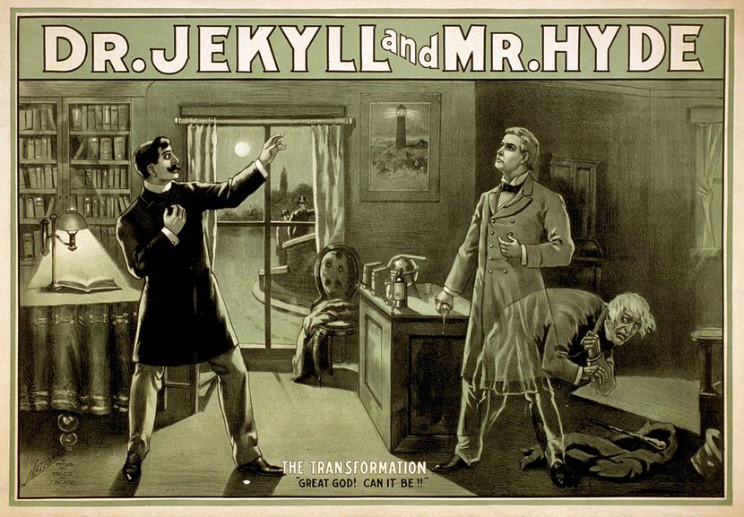 Poster, Doktor Džekil i mister Hajd Poster, Doktor Džekil i mister Hajd