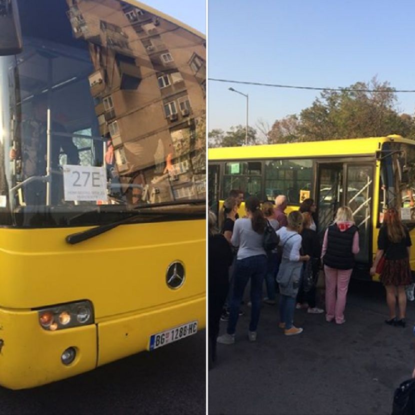 autobus na liniji 27E autobus na liniji 27E