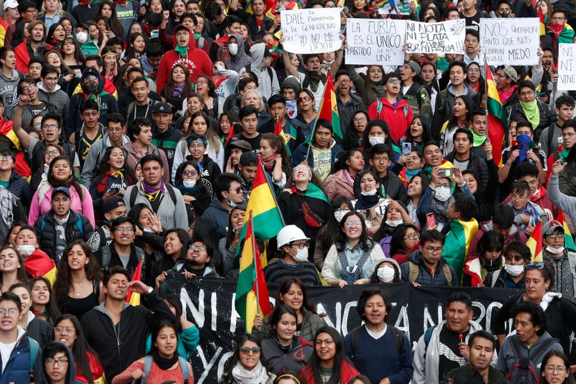 Bolivija protest Bolivija protest