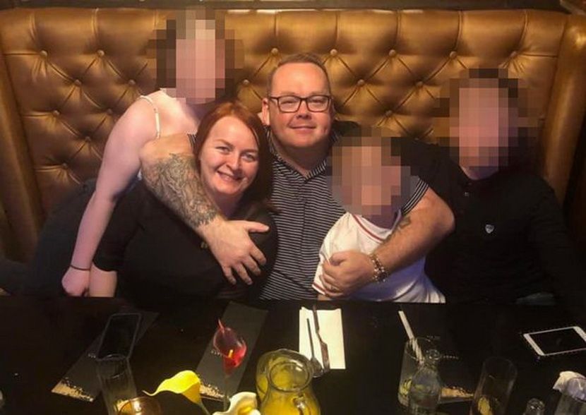 Joanna Maher, 38, and her husband Thomas Joanna Maher, 38, and her husband Thomas