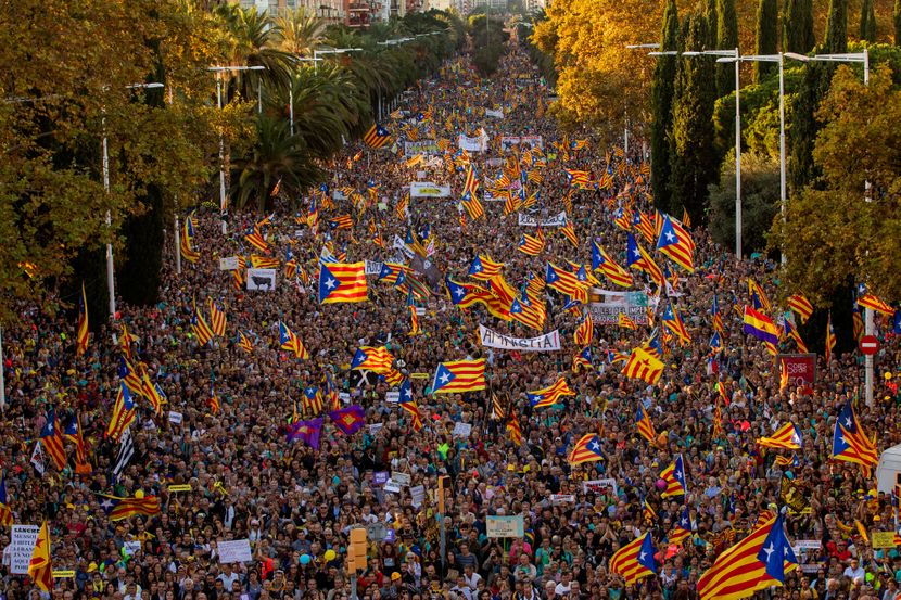 Barselona, protest Barselona, protest