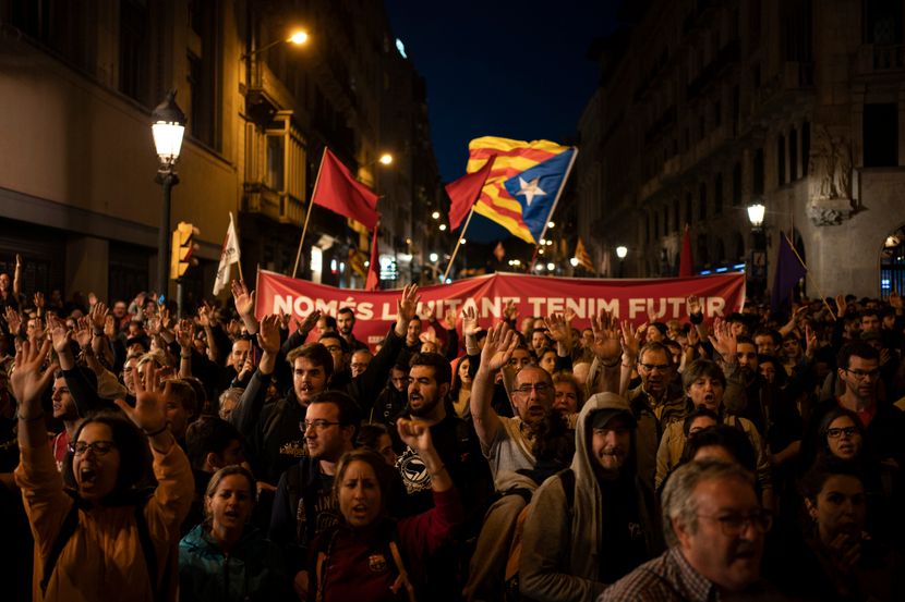 Barselona, protest Barselona, protest