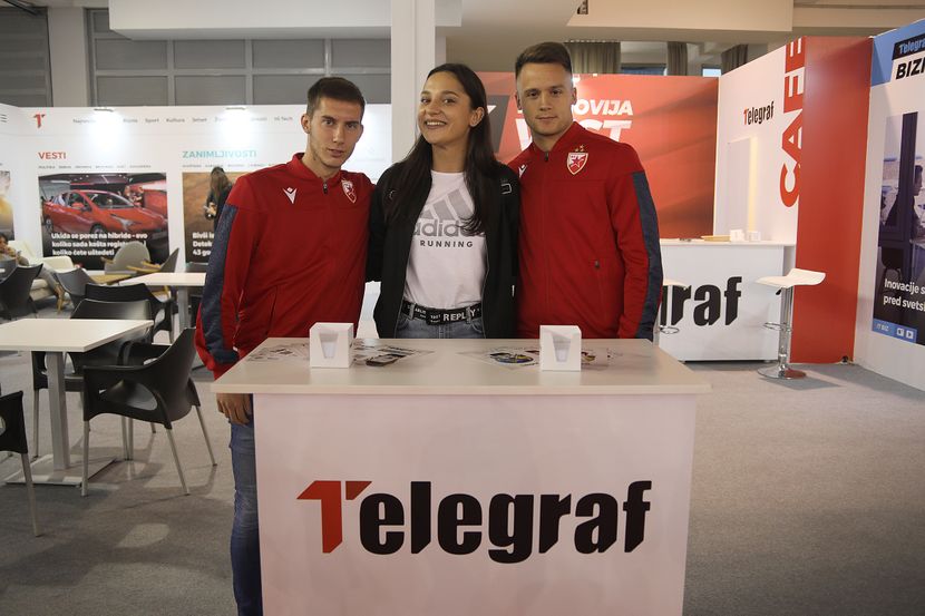 Sajam Medija 2019, Fudbaleri Crvene zvezde, Veljko Nikolić, Njegoš Petrović Sajam Medija 2019, Fudbaleri Crvene zvezde, Veljko Nikolić, Njegoš Petrović