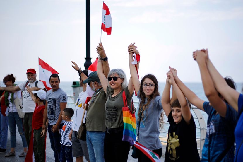 Lebanon, Liban, ljucki lanac Lebanon, Liban, ljucki lanac