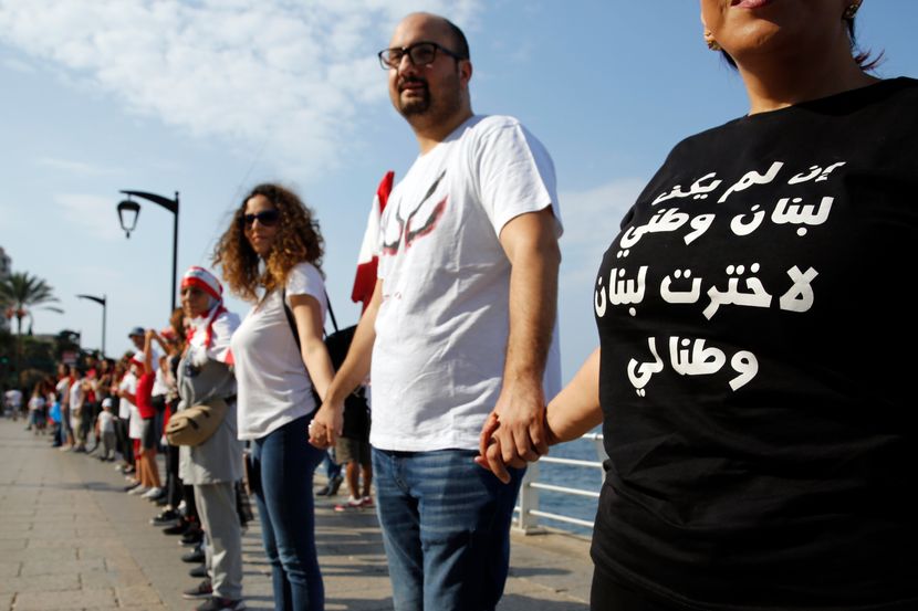 Lebanon, Liban, ljucki lanac Lebanon, Liban, ljucki lanac