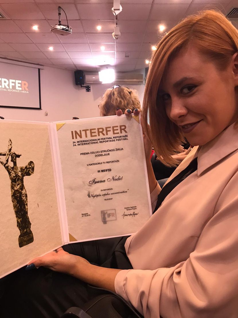Ivana Nedić, Interfer Ivana Nedić, Interfer