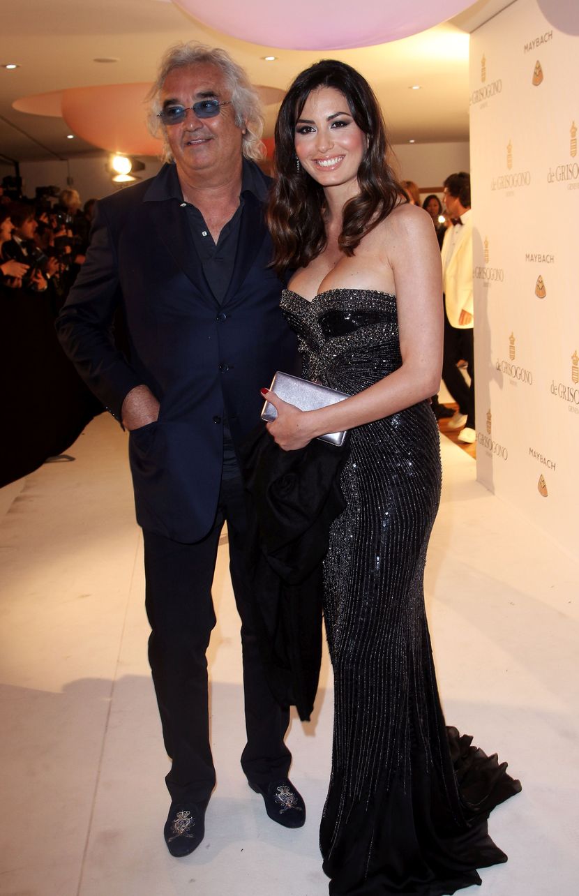 Flavio Briatore, Elizabeta Gregorači Flavio Briatore, Elizabeta Gregorači