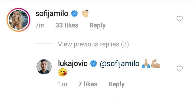 Sofija Milošević i Luka Jović Sofija Milošević i Luka Jović