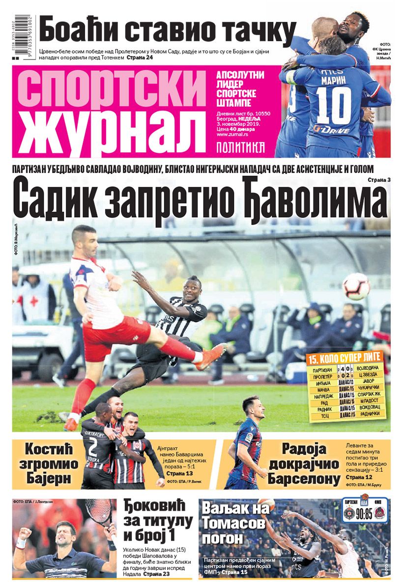 Sportski Žurnal Sportski Žurnal