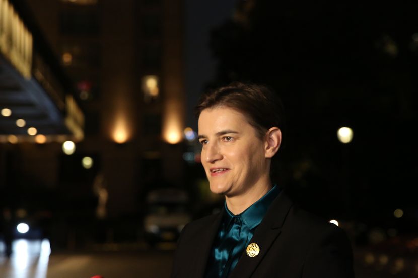 Ana Brnabić, Kina Ana Brnabić, Kina
