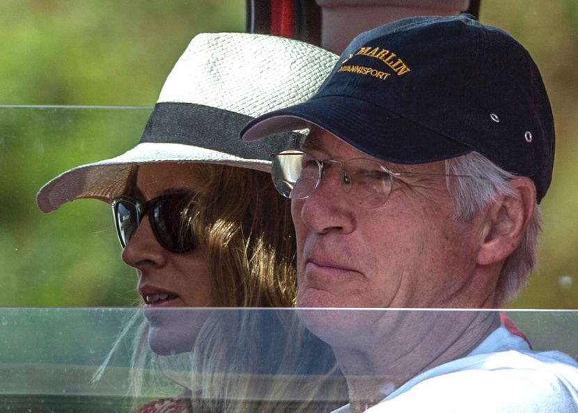 Richard Gere Alejandra Silva Richard Gere Alejandra Silva