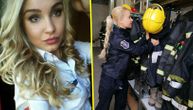 Beautiful Ana, 27, was rushing toward the blaze on Stara Mountain: The only woman firefighter in Nis