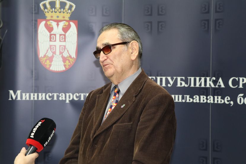 Zoran Đorđević, ministar rada i zapošljavanja i Profesor Univerziteta u Beogradu Vladimir Grečić